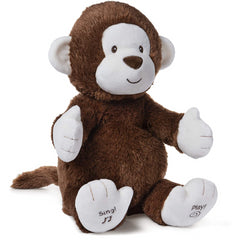 Gund Interactive Singing Clappy The Monkey Soft Toy - Maqio