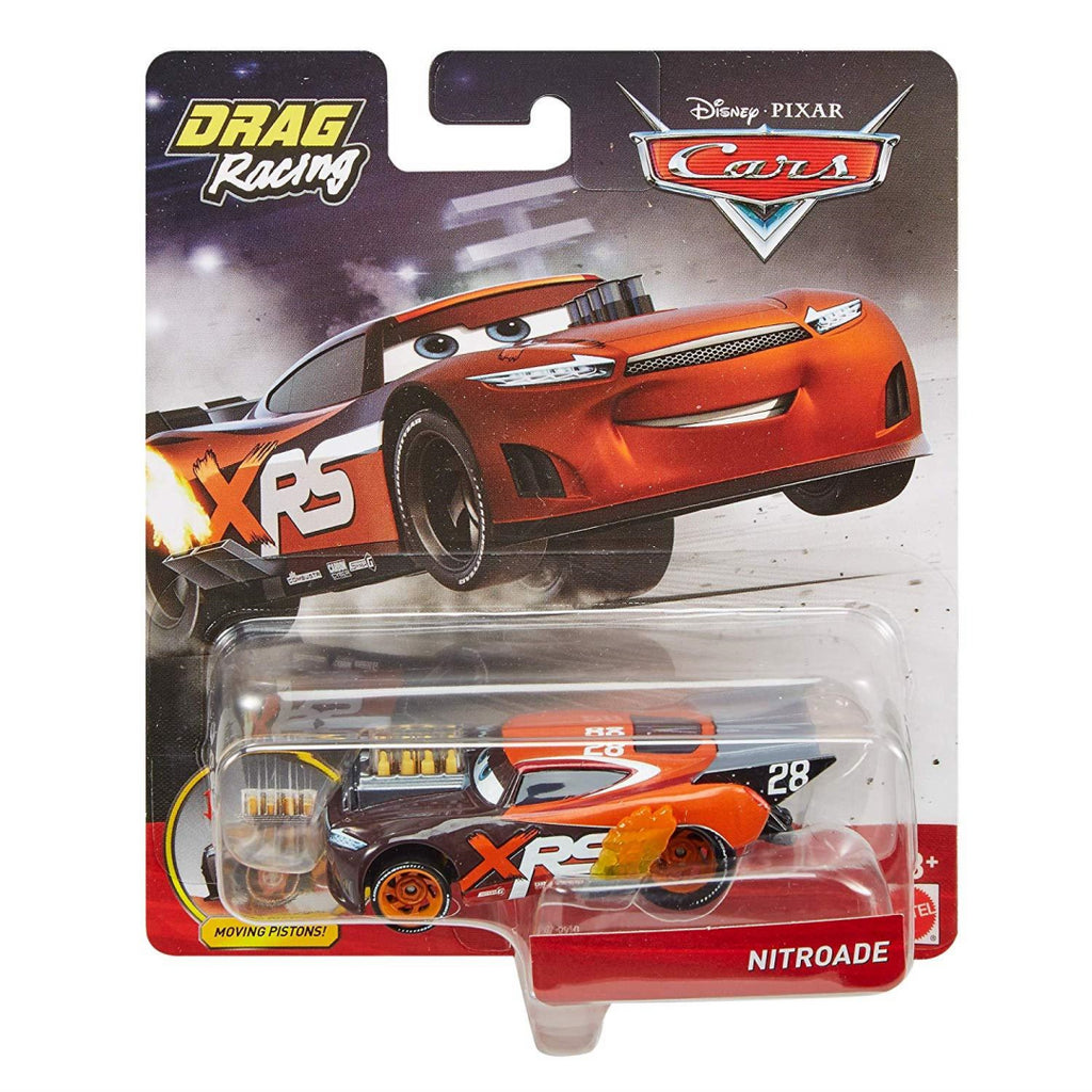 Disney Pixar's Cars XRS Drag Racing Nitroade 1:55 Scale Die-cast Vehicle - Maqio