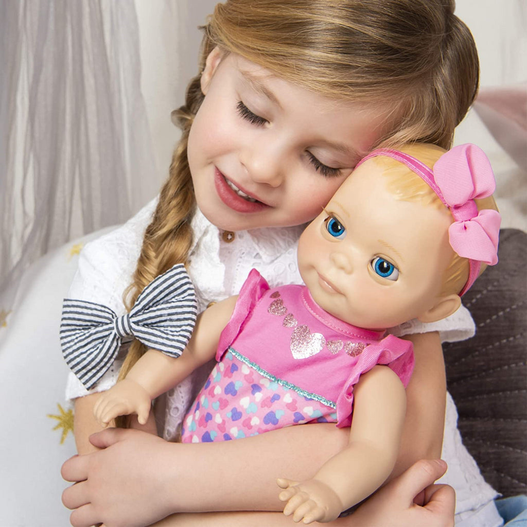 Luvabella Newborn Blonde Hair Interactive Baby Doll - Maqio