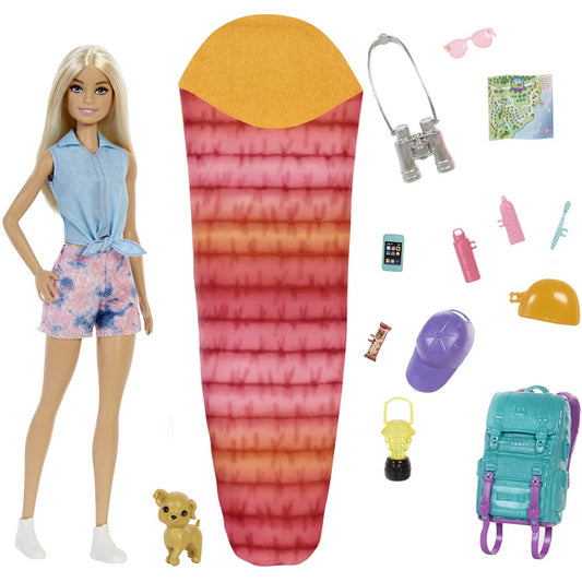 Barbie It Takes Two Malibu Camping Doll & Puppy