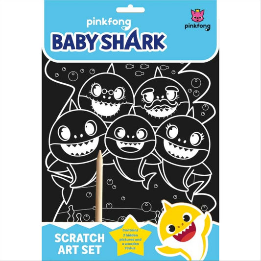 Baby Shark Scratch Art Set - Maqio