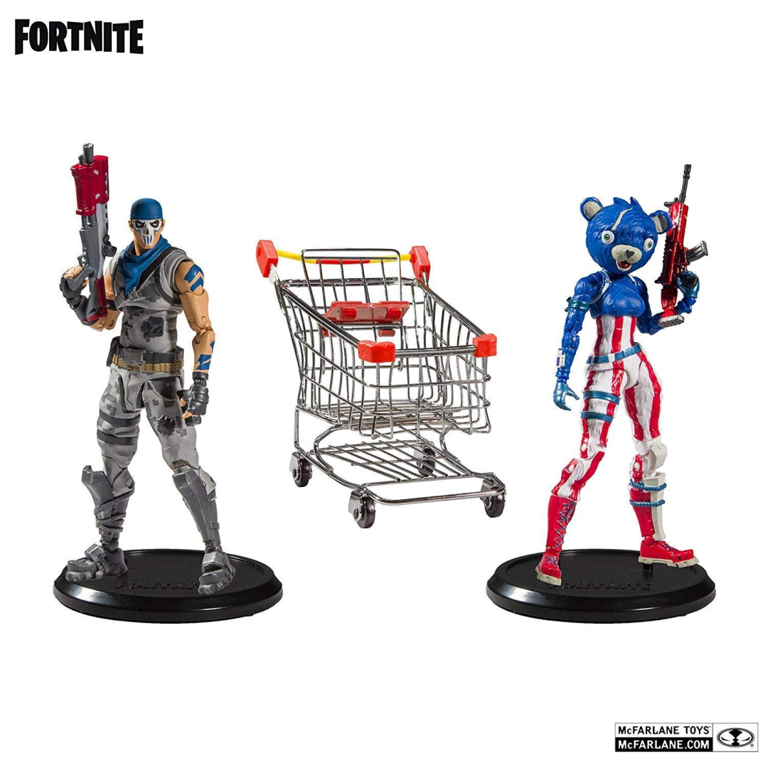 Fortnite Shopping Cart Pack W/Fireworks Action Figure 2-Pack 10591 - Maqio