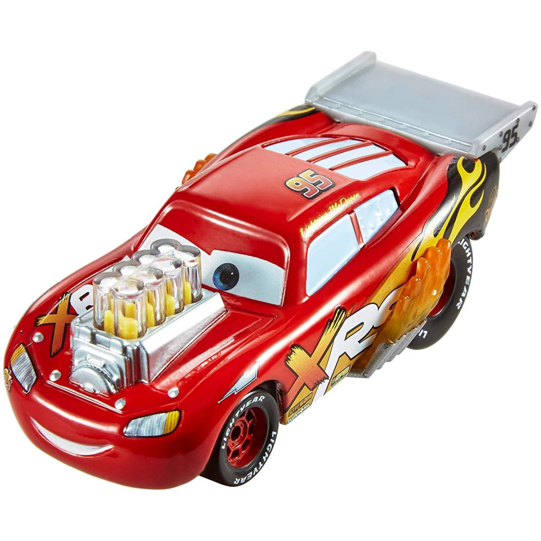 Disney Pixar's Cars XRS Drag Racing Lightning McQueen 1:55 Scale Die-cast Vehicle - Maqio