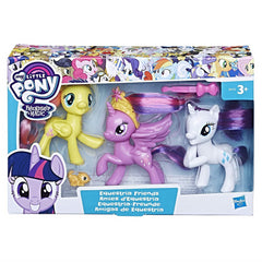 My Little Pony Equestria Friends - Twilight Sparkle, Rarity and Fluttershy Figures E0172 - Maqio