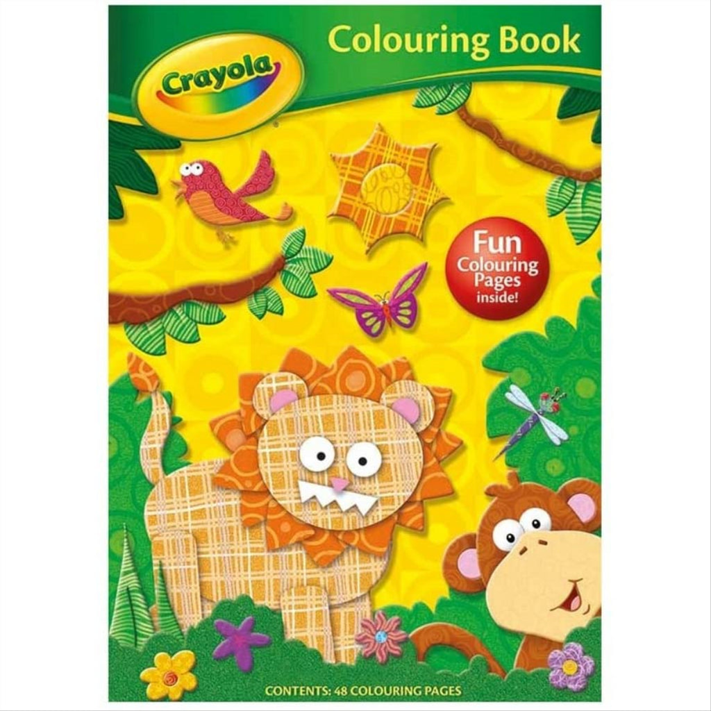 Crayola Colouring Book LION - Maqio