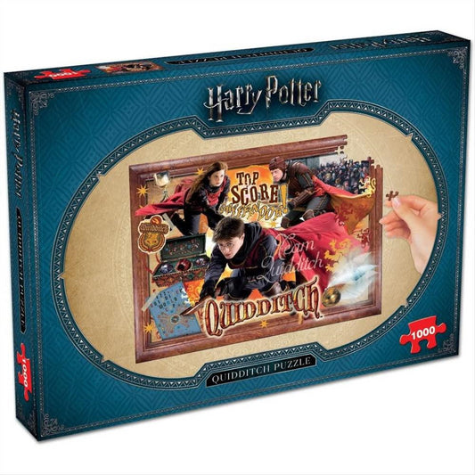 Winning Moves Harry Potter Quidditch 1000-piece Jigsaw Puzzle (02497) - Maqio