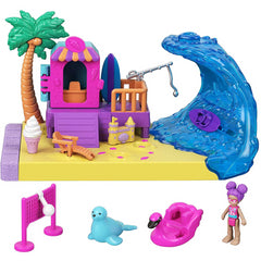 Polly Pocket Sunshine Beach Pollyville Play Set - Maqio