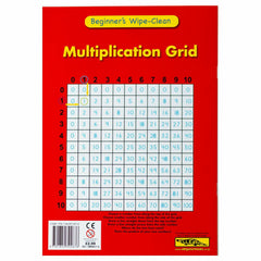 Alligator Books Multiplication Beginners Maths Wipe Clean Book - Maqio