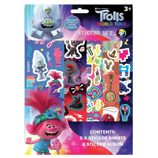 Trolls Movie Sticker Set - Maqio