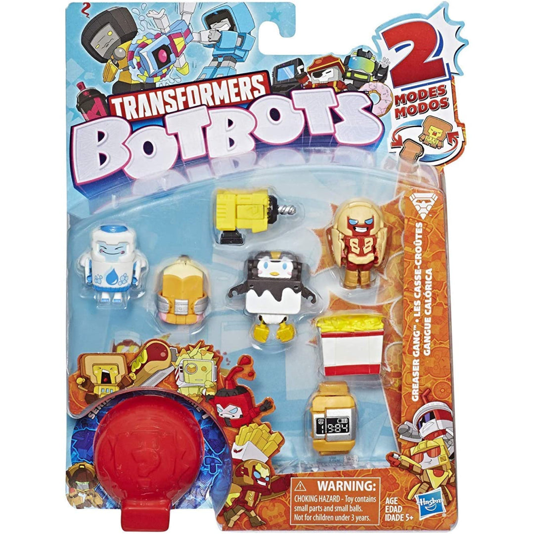 Transformers Botbots Series 1 Greaser Gang Action Figures - Maqio