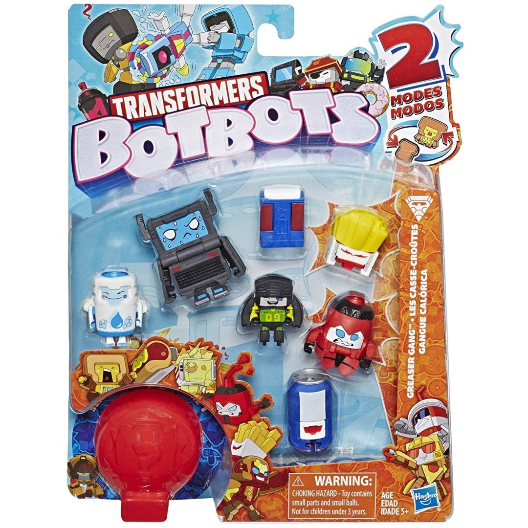 Transformers Botbots Series 1 Greaser Gang Action Figures Maqio