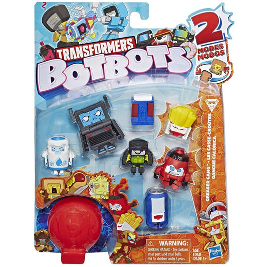Transformers Botbots Series 1 Greaser Gang Action Figures - Maqio