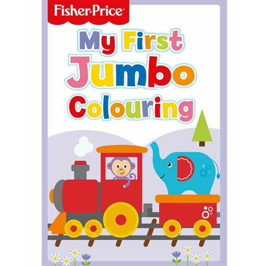 Fisher Price Jumbo Colouring Book - Maqio