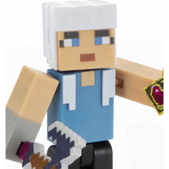 Minecraft Dungeons Greta 3.25-Inch Collectible Battle Figure