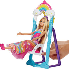 Barbie Dreamtopia Princess Swing Playset FJD06 - Maqio