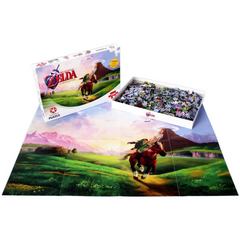 Winning Moves The Legend of Zelda Ocarina of Time 1000-piece Jigsaw Puzzle 29506 - Maqio