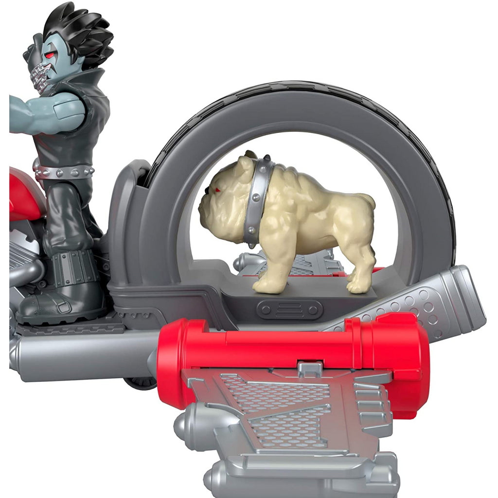 Imaginext DC Super Friends Vehicles - Lobo & Motorcycle - Maqio