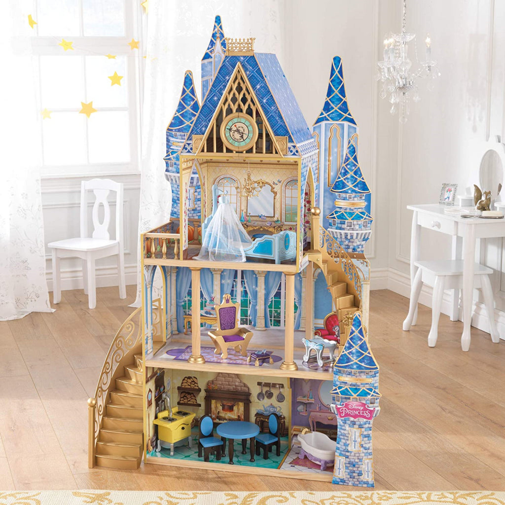 Disney Princess Cinderella Royal Dream Wooden Dollhouse - Maqio