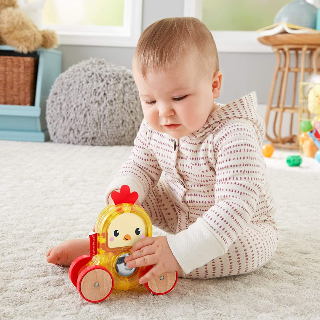 Fisher-Price ROOSTER Rollin' Surprise Animal - Maqio
