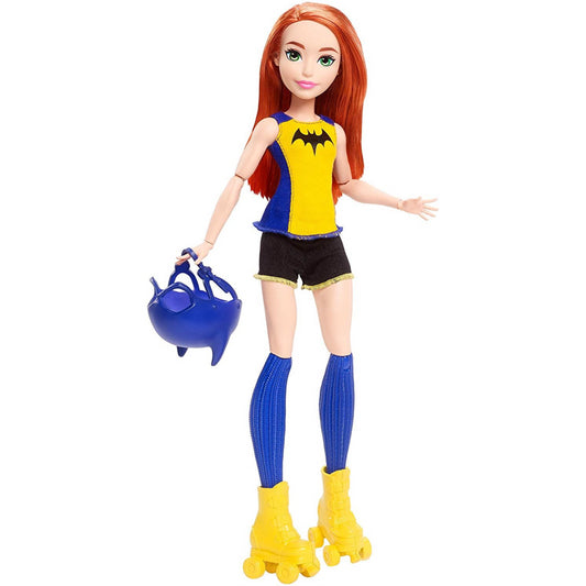 DC Super Hero Girls Batgirl Roller Derby Fashion Doll FMY75 - Maqio