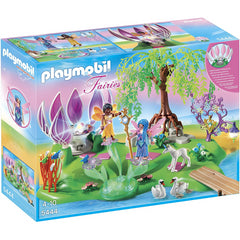 Playmobil 5444 Fairies with Jewel Fountain Playset - Maqio