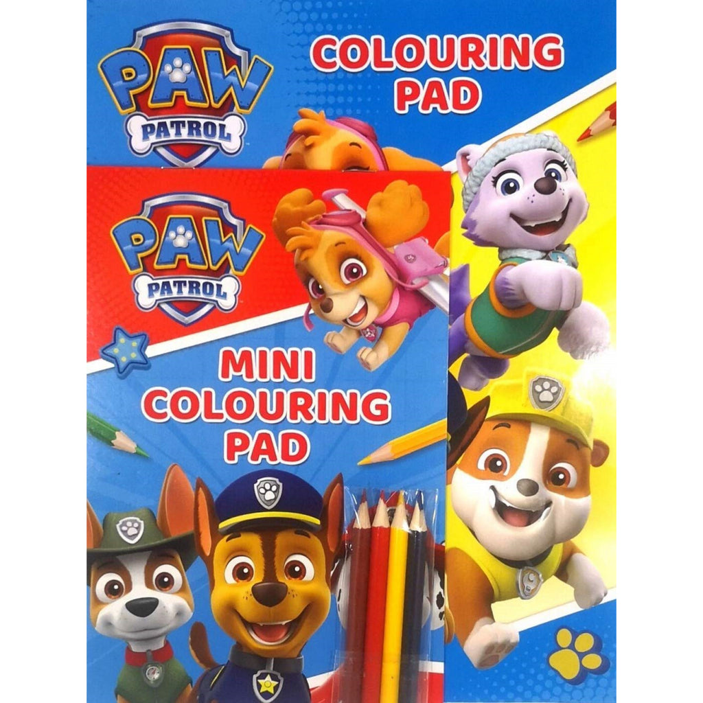 Paw Patrol Play Pack Colouring Pack - Maqio
