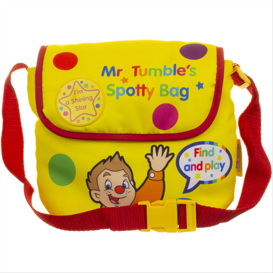 Mr Tumble Spotty Activity Bag Sensory Seak and Find with Fun Sounds - Maqio