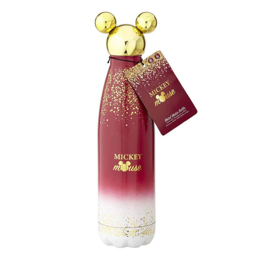 Disney Mickey Mouse Red Stainless Steel Water Bottle
