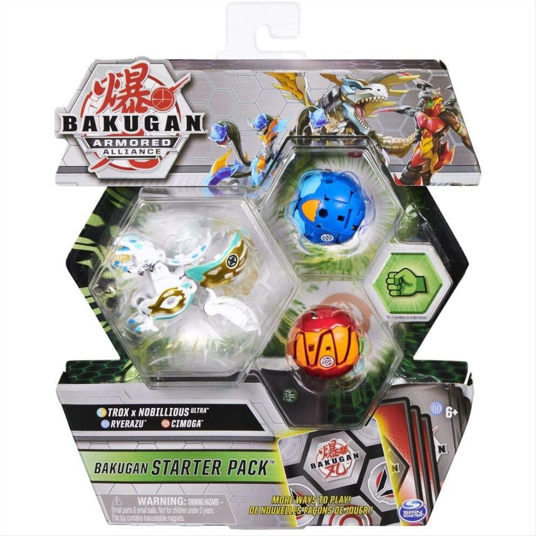 Bakugan Trox x Nobillious Ultra Starter Pack 20125407 - Maqio