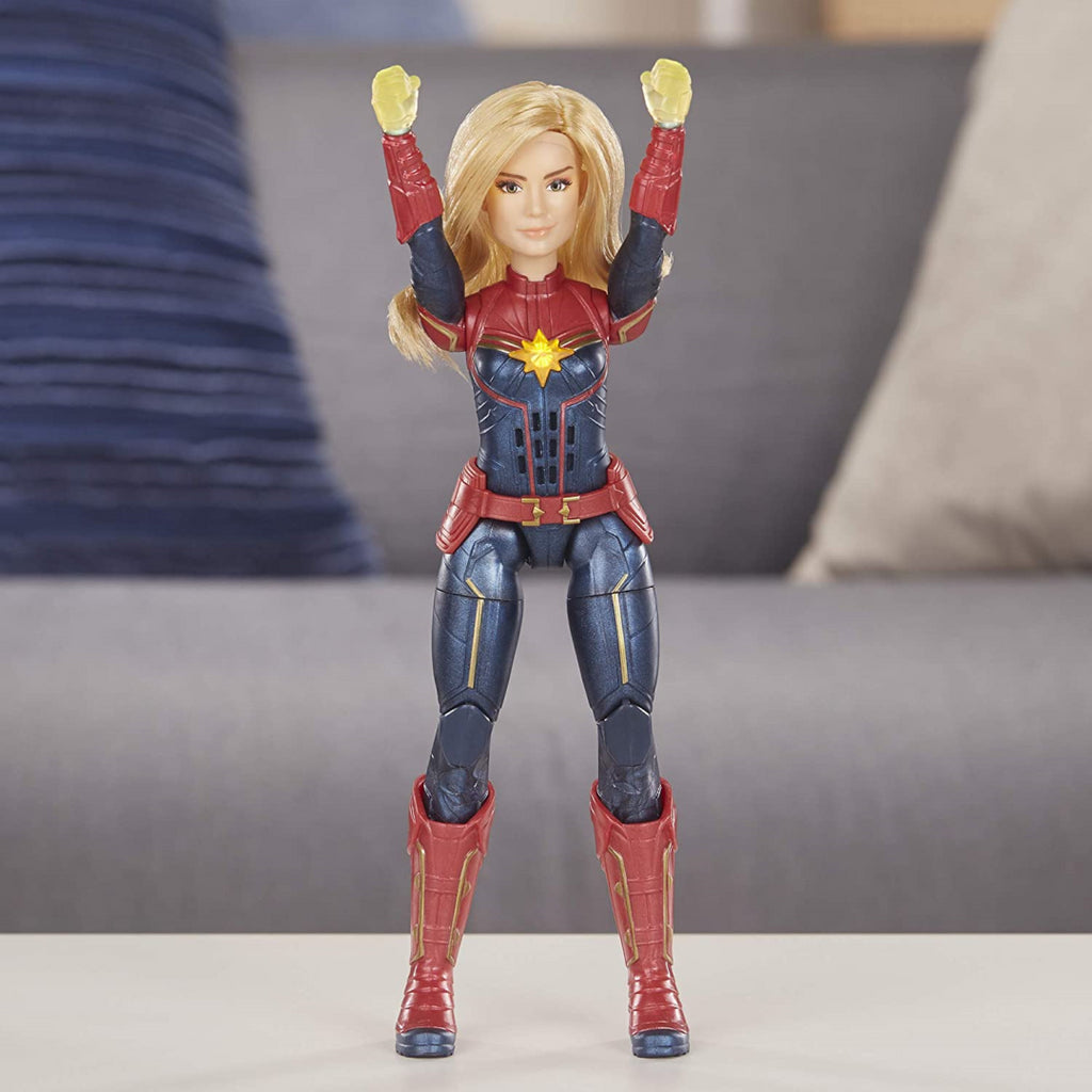 Captain Marvel  Avenger Photon Power Action Figure - Maqio