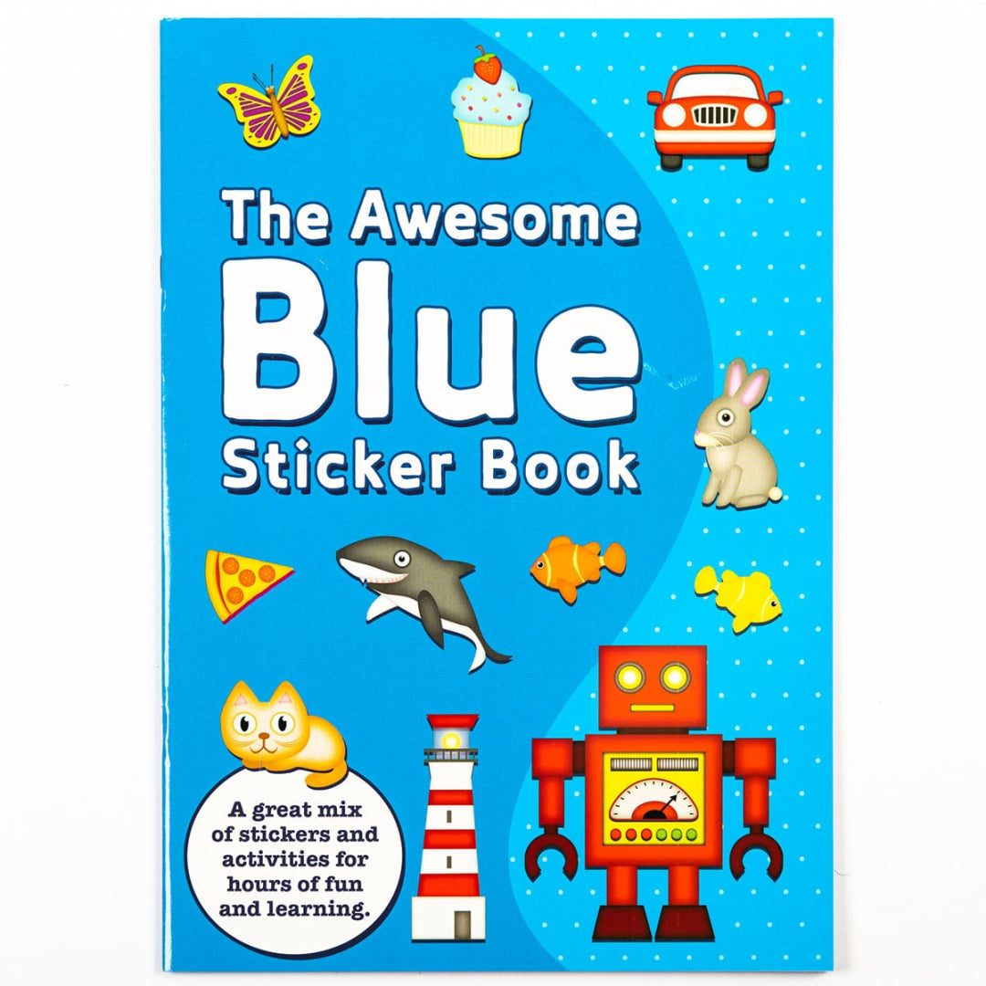 Alligator Books - The Awesome Blue Sticker Book - Maqio