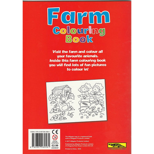 Farm 48 Page Colouring Book - Maqio
