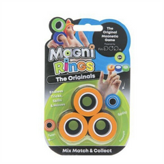 Magni Rings 53717 The Ultimate Magnetic Fidget Game Toy (Colour Chosen at Random)