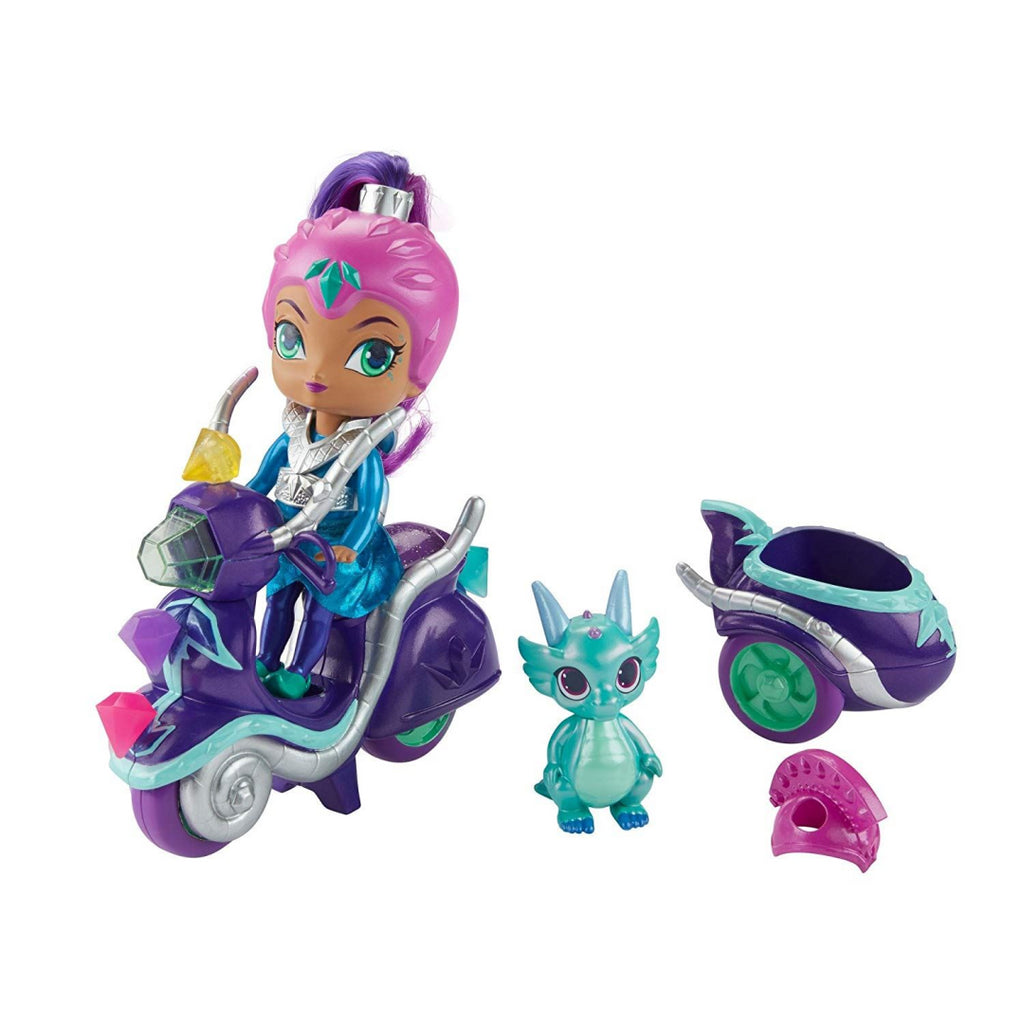 Shimmer and Shine Zeta's Scooter Toy & Figure Set - Maqio