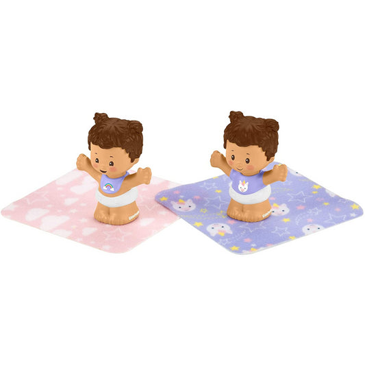 Fisher Price Little People Twins + Unicorn Blanket - Maqio