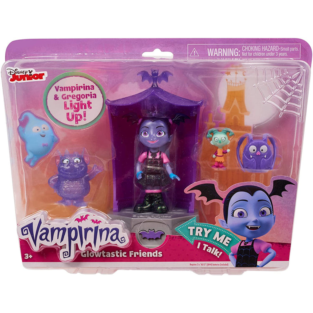 Disney Vampirina Glowtastic Friends Light Up Playset - Maqio