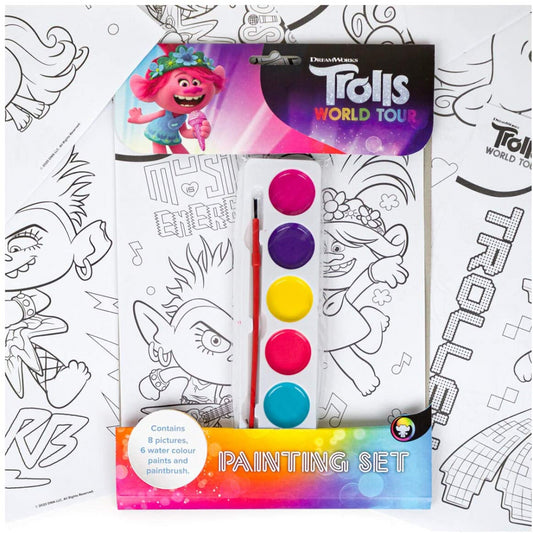 Trolls 2 Painting Set - Maqio