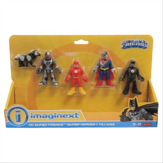 Imaginext DC Super Friends Heroes & Villains Cyborg & Flash - Maqio