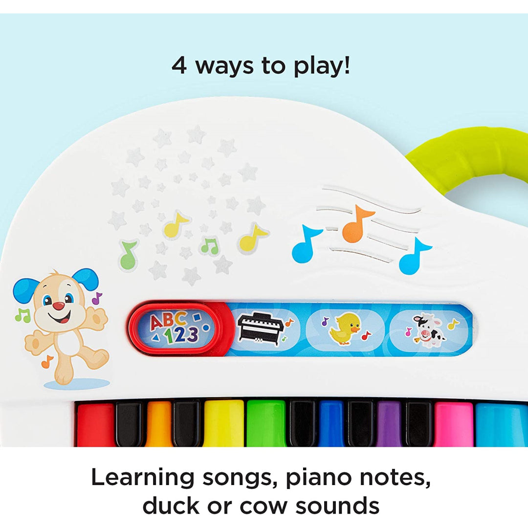 Fisher-Price Toddlers Laugh and Learn Silly Sounds Light-Up Piano - Maqio