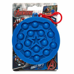 Marvel Avengers Captain America Blue Shield Fidget Pops Sensory Toy - Maqio