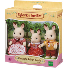 Sylvanian Families 3 Set Chocolate Rabbit Family - Maqio
