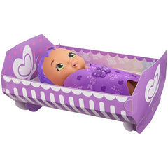 My Garden Baby Feed and Change Baby Butterfly Doll with Purple Hair - Maqio