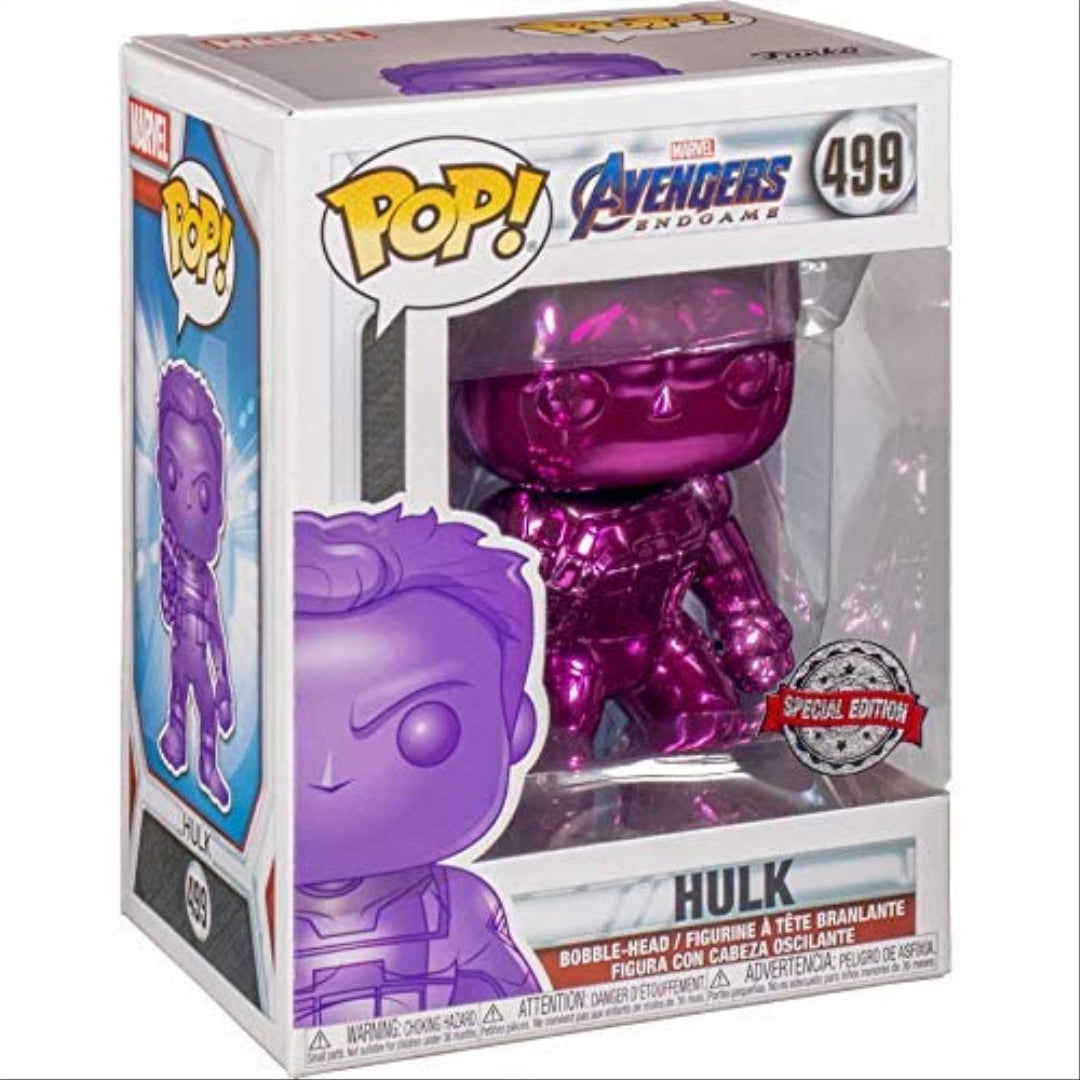 Funko POP 499 Marvel Avengers Bobble Head Endgame Hulk Purple - Maqio