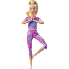 Barbie Blonde Made to Move Flexible Yoga Doll - Maqio