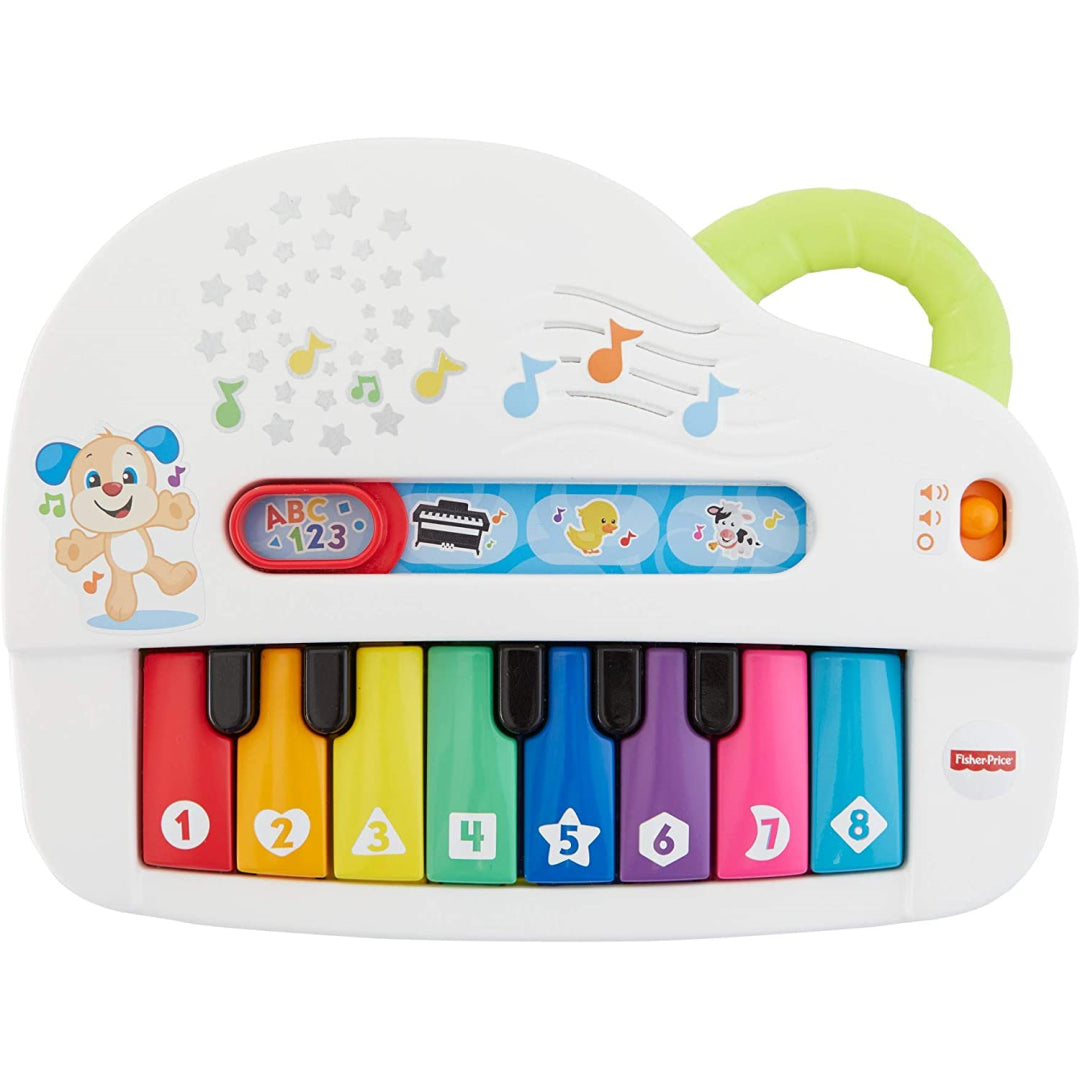 Fisher-Price Toddlers Laugh and Learn Silly Sounds Light-Up Piano - Maqio
