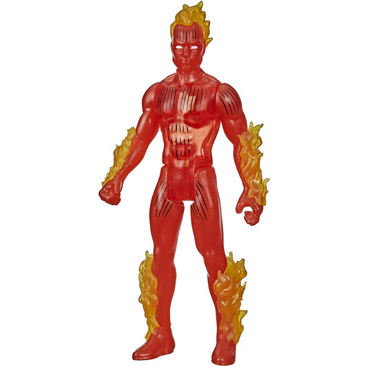 Marvel Legends Human Torch Retro Action Figure - Maqio