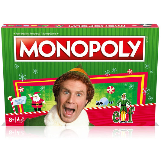 Elf Monopoly Christmas Theme Board Game