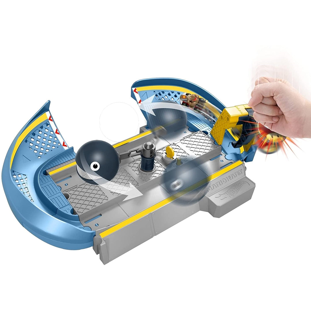 Hot Wheels Mario Kart Nemesis - Chain Chomp Track Set - Maqio