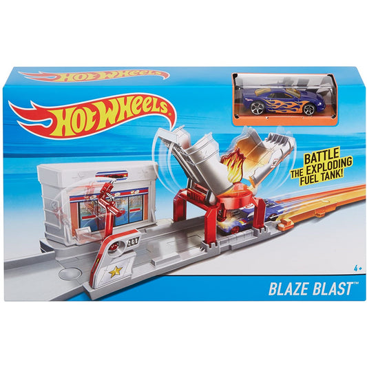Hot Wheels Blaze Blast City Fold-Out Play Set - Maqio