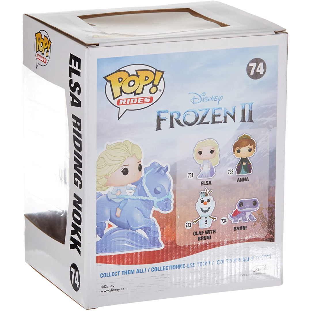 Funko POP 74 MOUNT RAINIER Frozen 2 Elsa Riding Nokk - Maqio